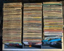 Lot de 50 disques vinyles 45