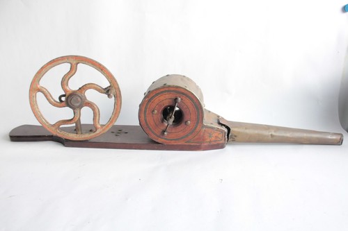 Ancien soufflet cheminée - soufflet,