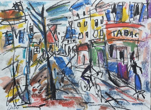 Montmartre pastels gras et - gras,