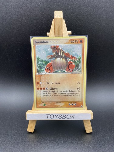 Carte pokémon groudon - carte,