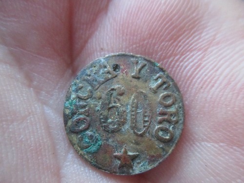 Rare ancien jeton vignoble - ancien,