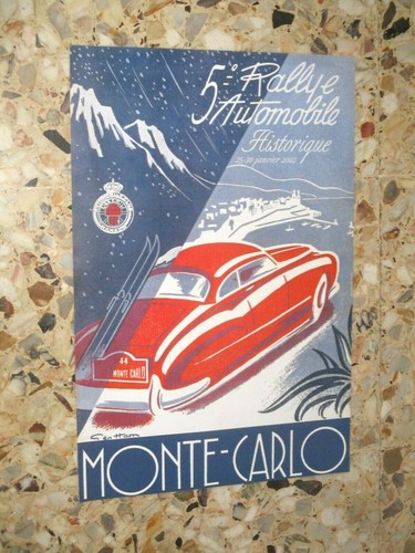 Affiche originale eme rallye - originale, 5