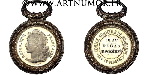 Médaille agriculture - -,