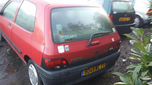 Pare choc arriere - renault, clio