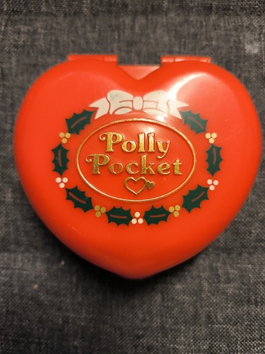 Polly pocket christmas blue - christmas,