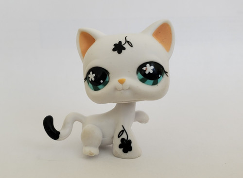 Lps 547 chat chartreux blanc - lps,
