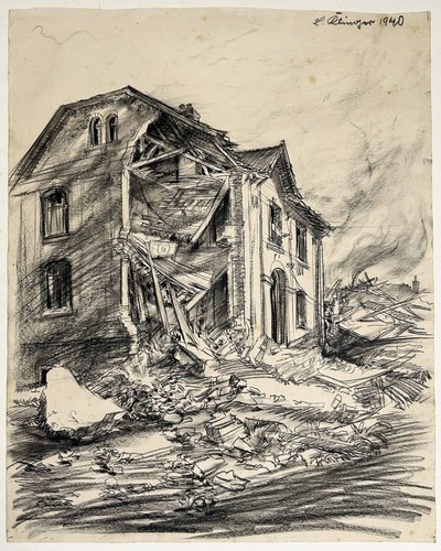 Klinger ruine de maison - l.,