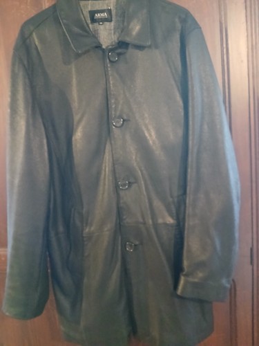 Veste cuir femme