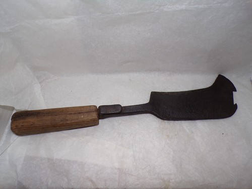 Ancien outil couteau cuir - couteau, /