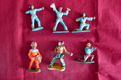 Lot cowboys indiens michel - indiens,