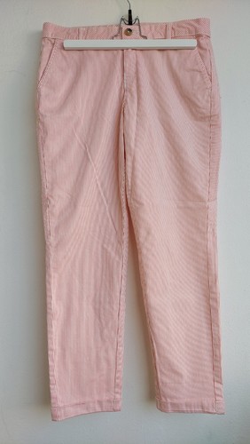 Pantalon rayures coton vieux