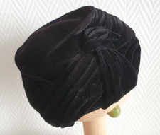 Chapeau bibi de femme ancien