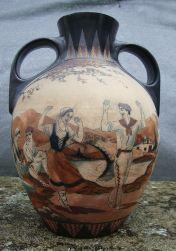 Grand vase ancien - vase, céramique