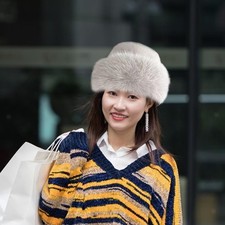 Bonnet d'hiver en fausse 