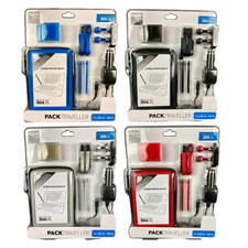 Pack 14 Accessoires pour Nintendo 3DS XL: Sacoche, film écran, allume-cigare, ..