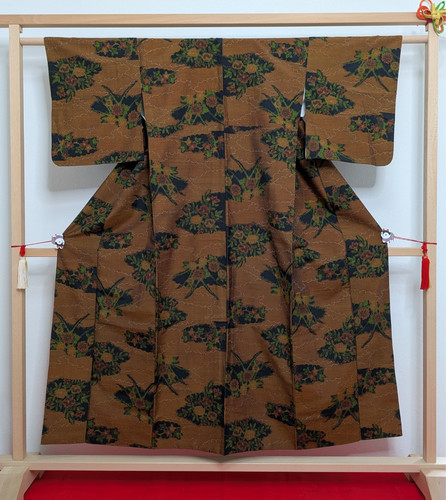Kimono japonais vintage soie