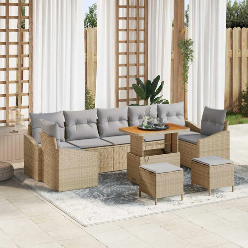 Ensemble canapé jardin - canapé, de