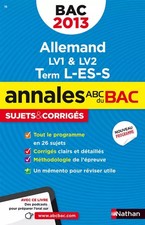 ANNALES BAC 2013 ALLEMAND L
