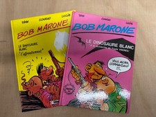 BOB MARONE T1 et T2 - Yann, Conrad, Lucie - EO 1984-1985 +Poster - GLENAT