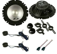 Alpine SXE-1750S Set 4 Haut Parleur 16CM X Lancia Phedra 02>10 + Connecteurs