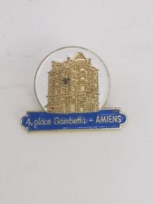 Pin's vintage pins Collector publicitaire 4 Place Gambetta AMIENS ELF lot CA135