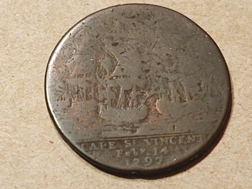 Portsmouth halfpenny token - halfpenny,