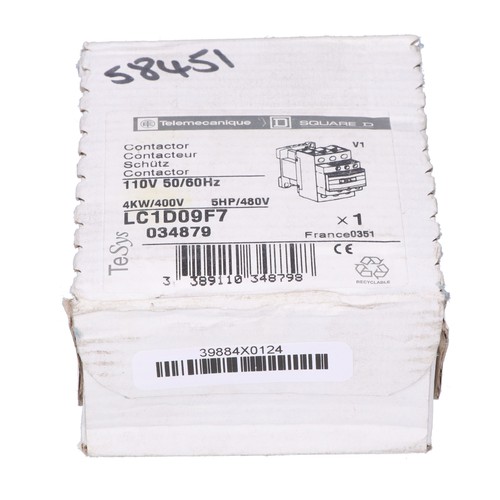 Telemecanique lc1d09f7 new - lc1d09f7,
