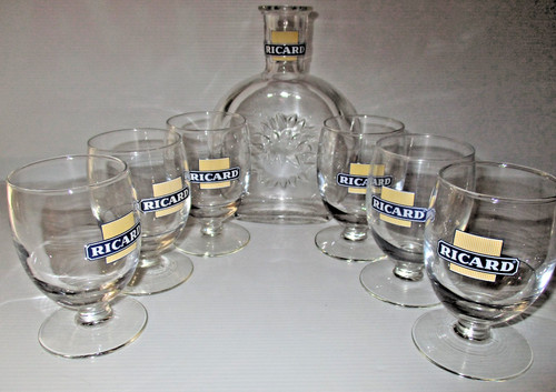 Lot verres ricard ballon 17 - verres,