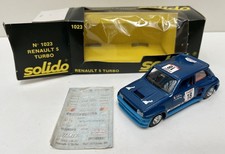 Renault 5 Turbo Rallye de Corse - Solido 1023 - 1981/82 - Neuf