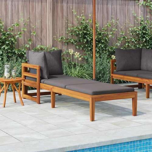 Teck solide banc jardin - banc,