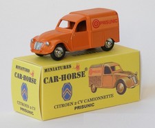 Car-Horse Citroen 2cv 2 cv  fourgonnette magasin Prisunic style Dinky cij jrd
