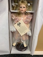 Poupée d'artiste Sieglinde Rasch poupée en porcelaine 63 cm. Emballage d'orig...