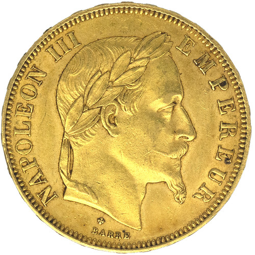 Second empire francs - second-empire-50,