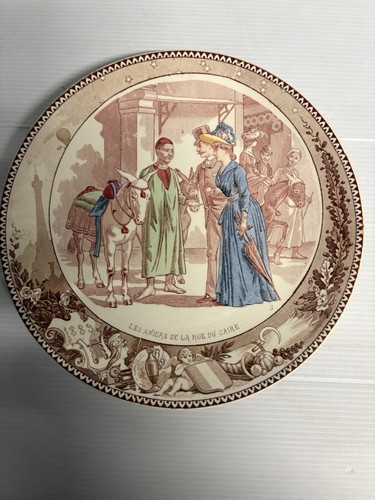 Assiette sarreguemines - assiette,