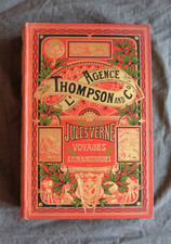 Jules VERNE, "L'Agence Thompson and Co", Illus. BENETT, Collection Hetzel, 1907