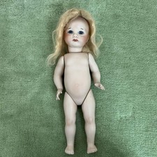 Poupée en biscuit SFBJ - Adorable visage triste - sans tenue ni perruque - po...