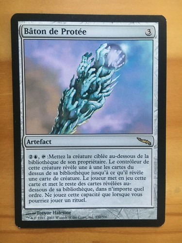 Mtg carte magic - carte, mirrodin