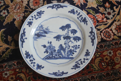Assiette plate porcelaine - plate,