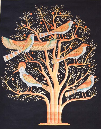 Papyrus arbre vie 5 - papyrus,