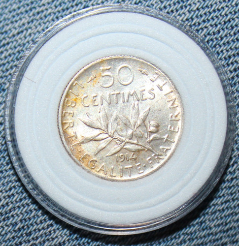 Centimes semeuse argent - argent,