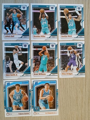 Lot charlotte hornets - 8x,