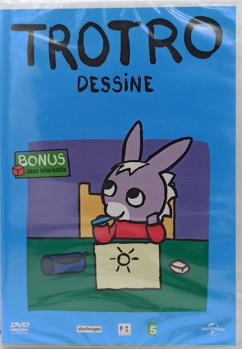 Dvd trotro dessine - trotro, neuf