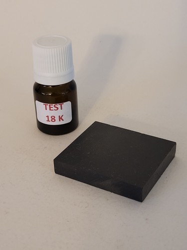 Kit test réactif 18 k - kit, or