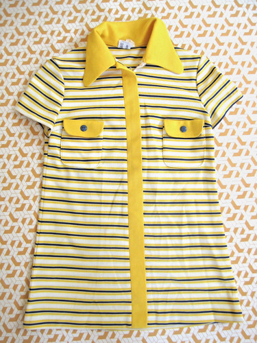 Chemise col vintage trevira - chemise,