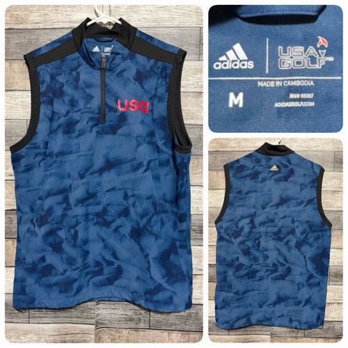 Adidas usa golf vest - adidas, men’s