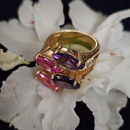 Bague vintage xxl plaqué - xxl,