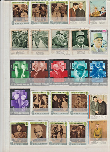 033 timbre poste lot 30 - 033-, de
