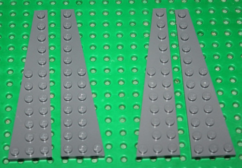 Lego dkstone wedge plate 12x3 - lego,