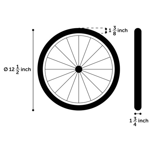 Flamingo roue 29x14 - roue, pour