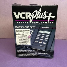 VCR PLUS INSTANT